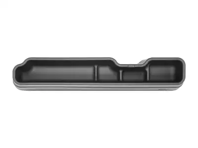 Weathertech Underseat Storage System Ford F-250F-350F-450F-550 1999 - 2007 Black Only fits models equipped with 6040 split 2nd row