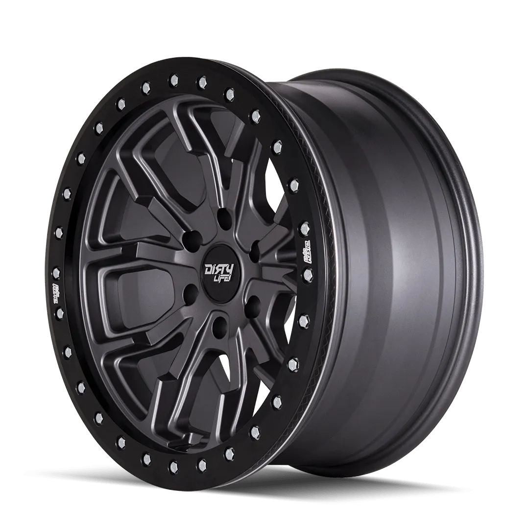 Dirty Life Race Wheels DT-1 9303 Satin Gunmetal 17X9 6-139.7 -12Mm 106Mm product image