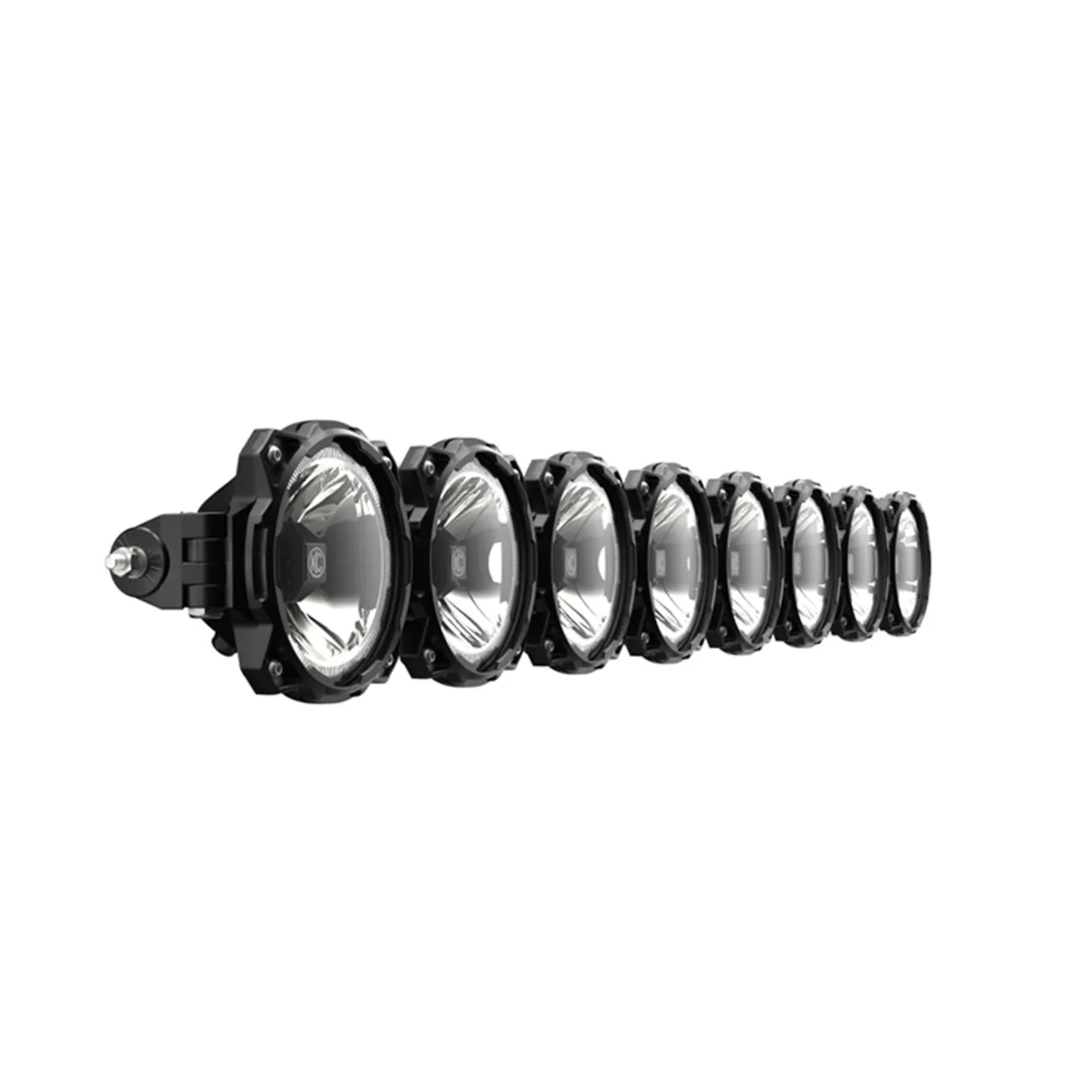 KC Hilites 50 in Pro6 Gravity LED - 8-Light - Light Bar System - 160W Combo Beam product image