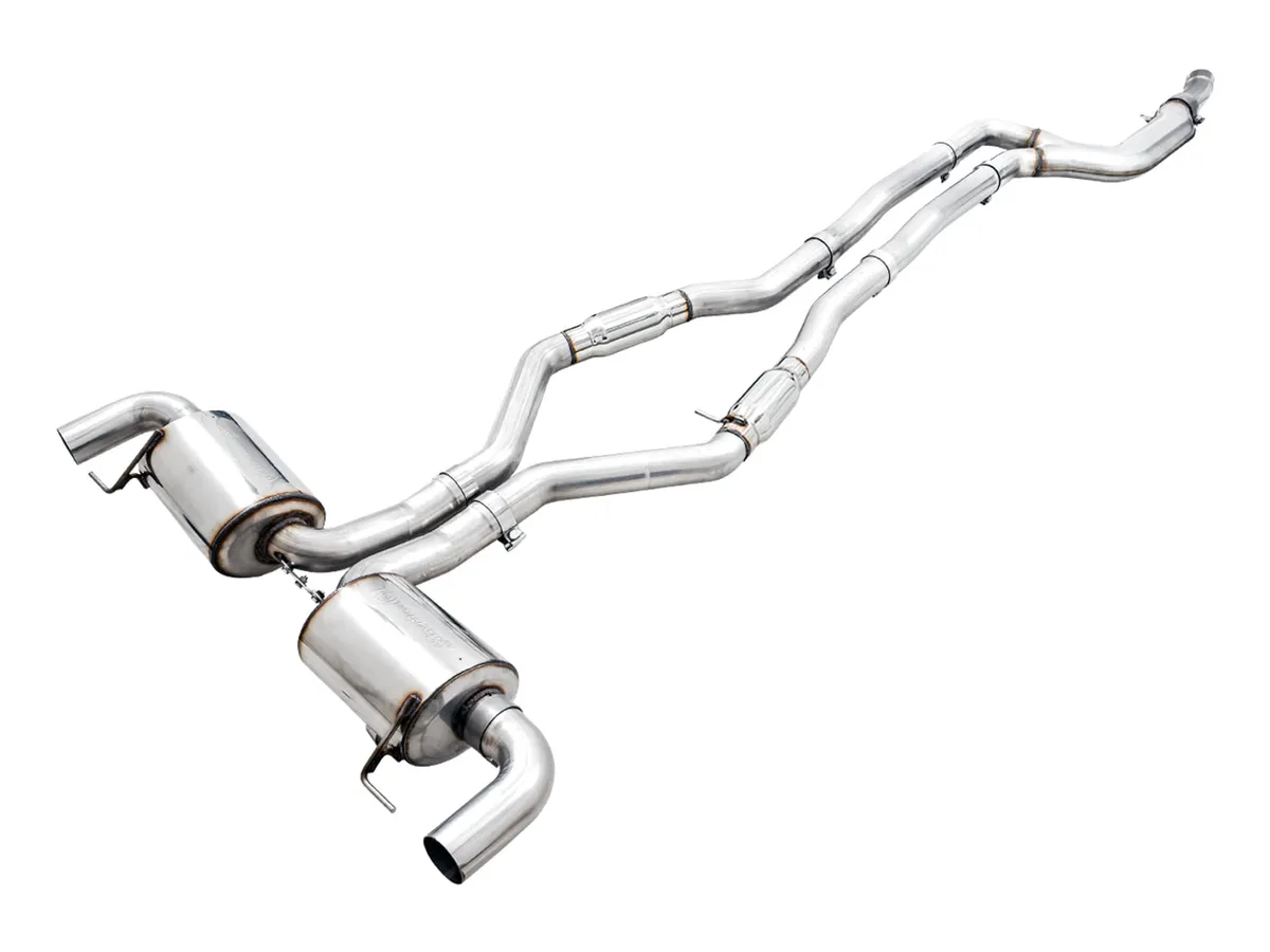 AWE Track Edition Exhaust for G2X M340i / M440i - Diamond Black Tips product image