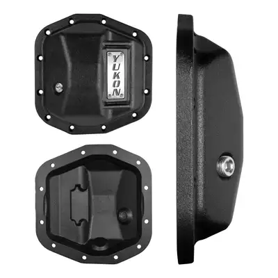 Yukon Gear And Axle Stage 3 Jeep Jl/Jt Re-Gear Kit W/Covers Front Axles Dana 44 3.73 Ratio JL & Jt Rubicon M220 Rear/ M210 Front Stage 3 Gear Kit Package 3.73 F&R Cover & 4340 Front Axles Yukon Gear