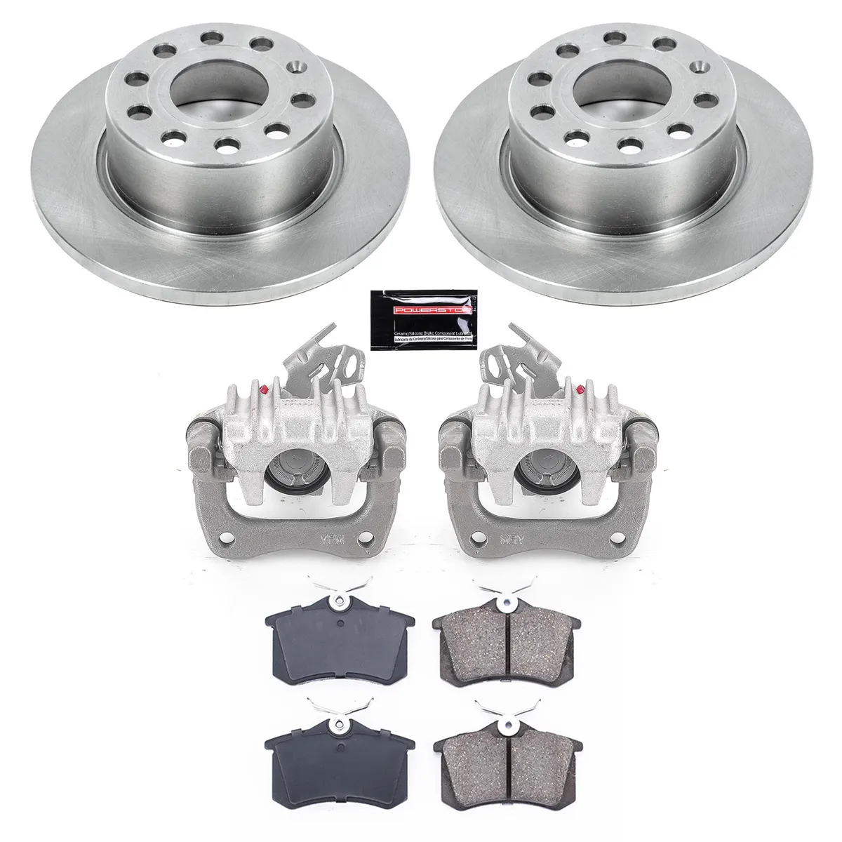 Z17 Direct Replacement Kit: Rotors; Ceramic Pads; Calipers product image