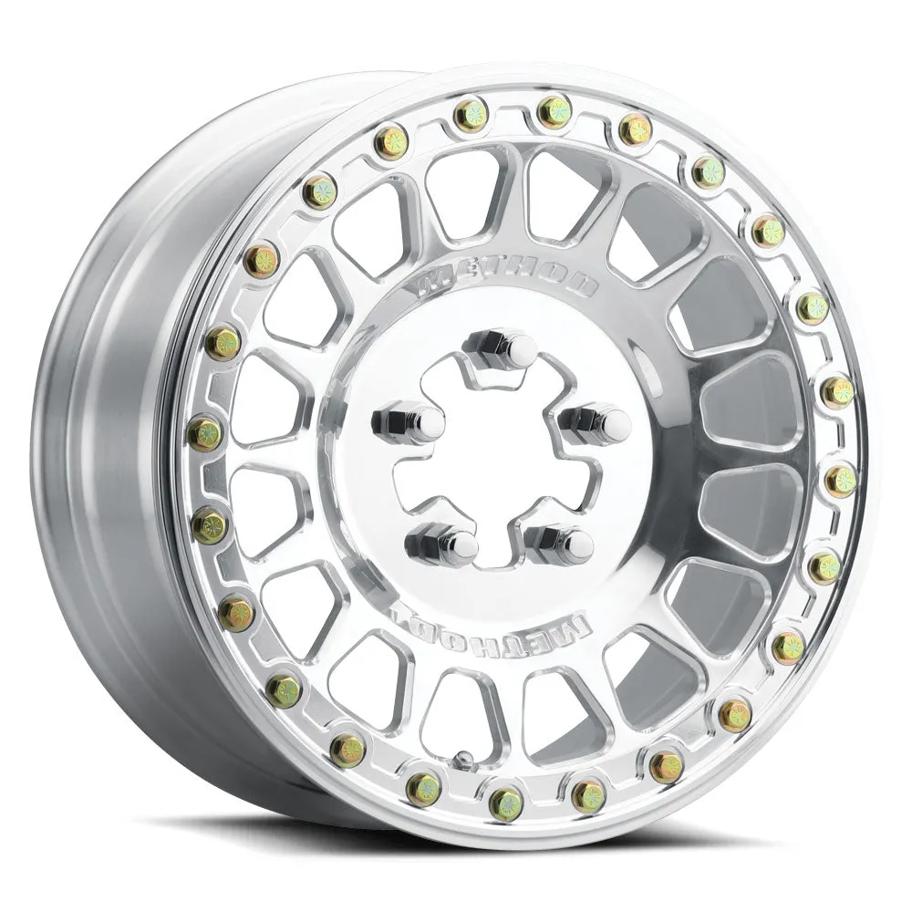 MR413 Beadlock 15x7 5 2 38mm Offset 6x5.5 78.3mm Centerbore Polished w BH-H24100 product image