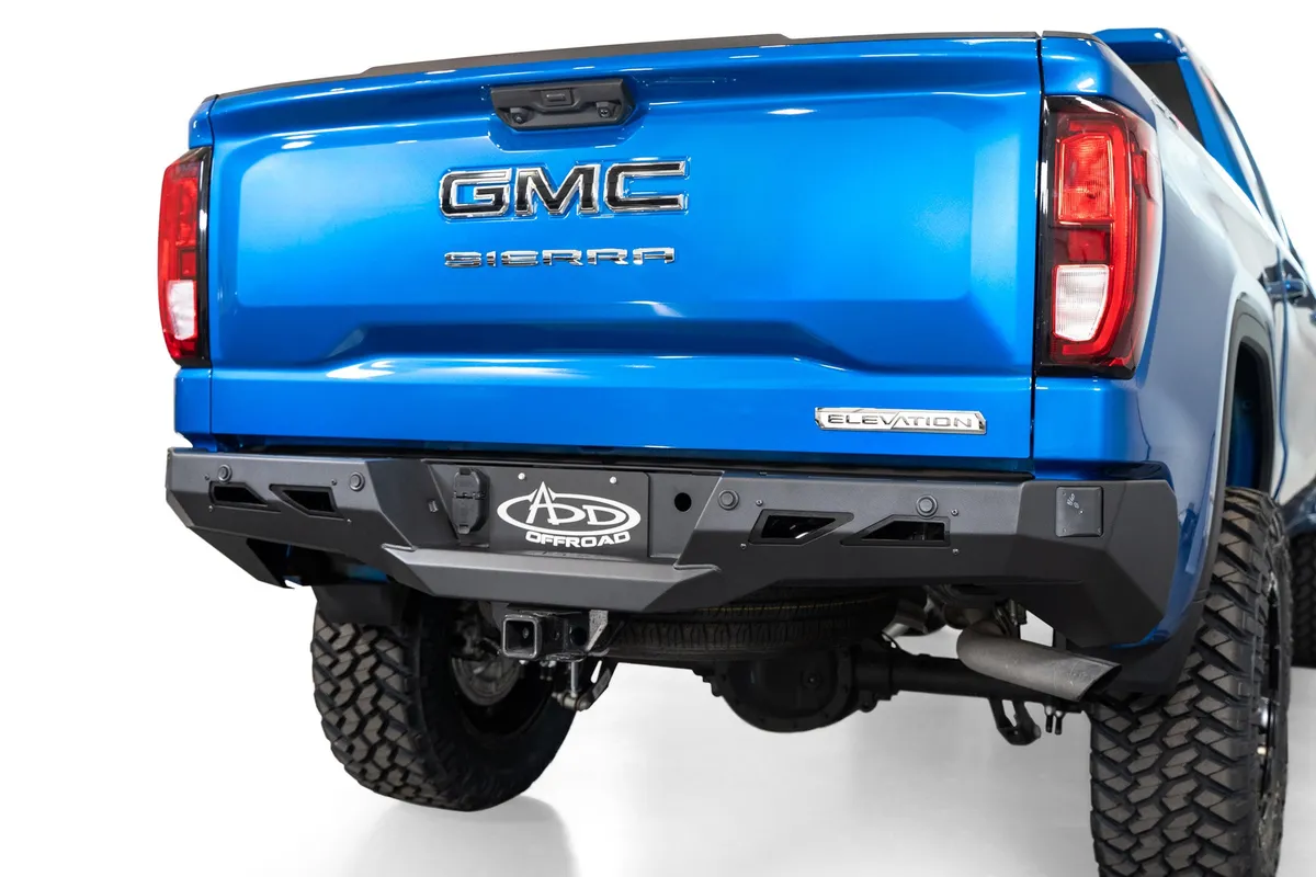 22c Silverado/Sierra 1500 Black Label Rear Bumper(Not Compatible With Supercruise) product image