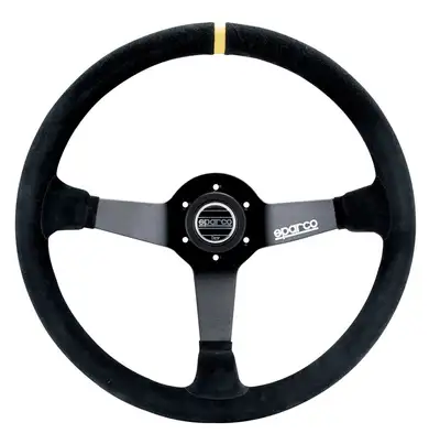 Sparco Motor Sports Steering Wheel 345 Black Suede