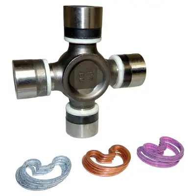 Crown Automotive Jeep Replacement Universal Joint 2004-2006 DR Ram w/ SRT10 Package (Rear Drive Shaft, Rear Joint); 1994-2002 BR Ram w/ 1410 Series Universal Joint (Rear Drive Shaft, Front or Rear Joint); 1998-2002 BE Ram w/ 1410 Series Universal Joint (Rear Drive Shaft, Front or Rear J