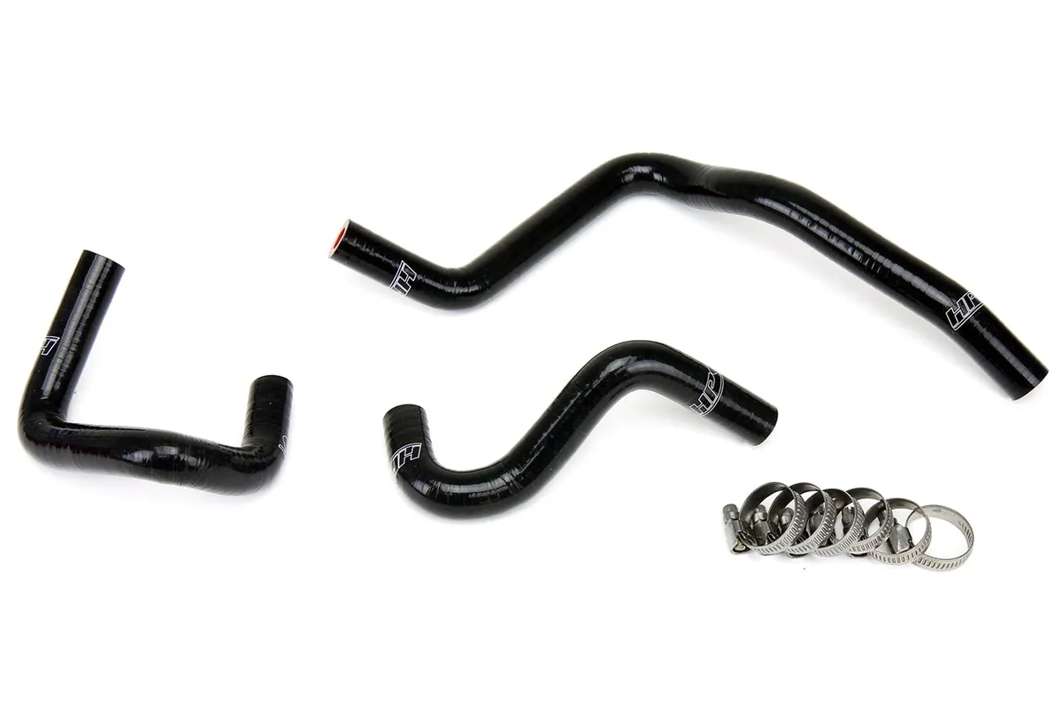 HPS Performance HPS Performance Black Reinforced Silicone Engine Oil Cooler Coolant Hose Kit for Nissan 03-06 350Z 3.5L V6 VQ35DE