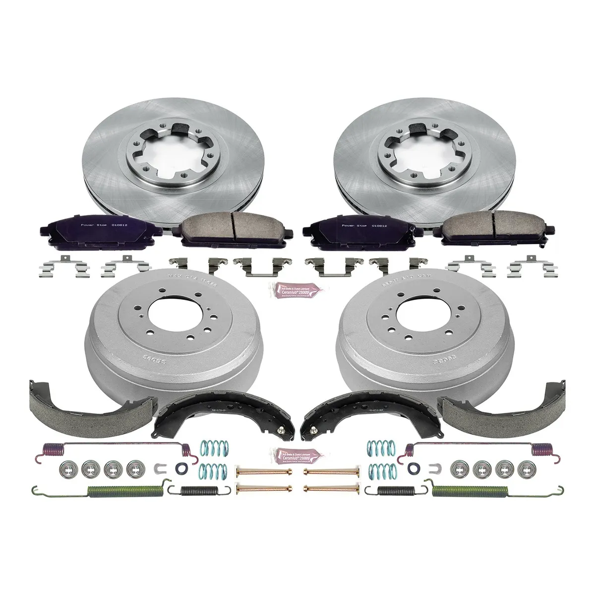Autospecialty Brake Kit fr 1997-2003 Infiniti Qx4 1998-2004 Nissan Pathfinder product image
