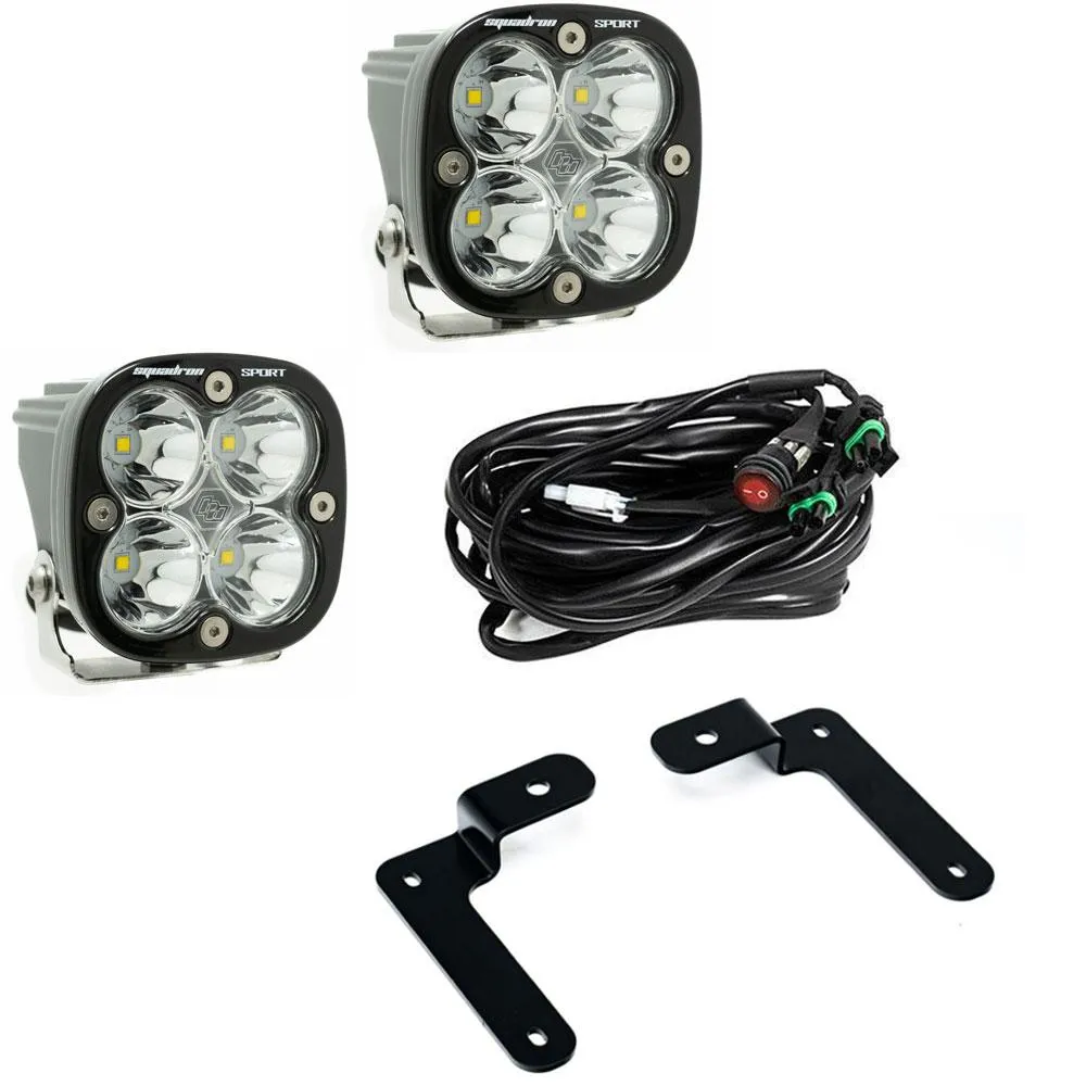Jeep JL/JT Squadron Sport A-Pillar Light Kit - Jeep 2020-2025 Gladiator; 2018-2025 Wrangler JL product image