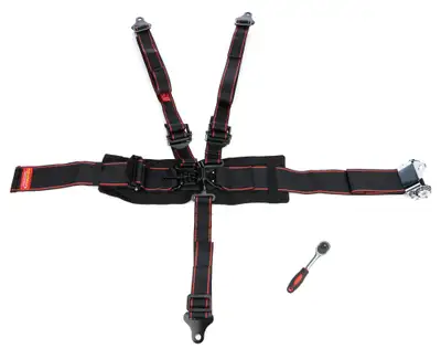 Butler Built Harness Elite 5pt L&L P/U Ratchet Black