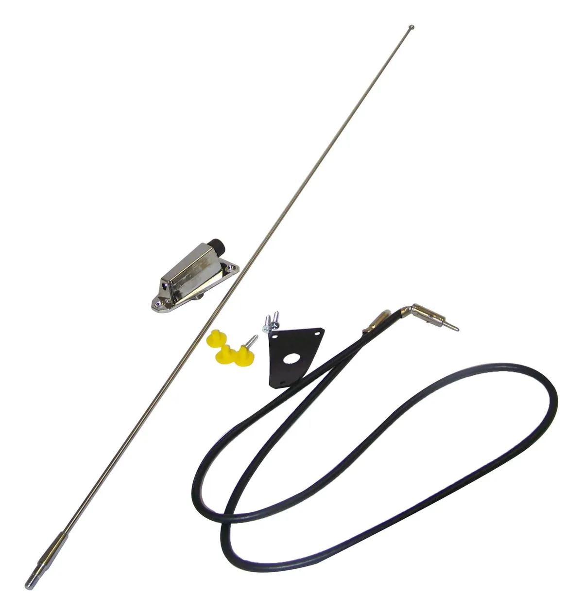 Crown Automotive Antenna Kit - Chrome - YJ/CJ5/CJ6/CJ7/CJ8 product image