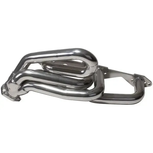 Chevrolet GM Truck SUV 5.0 5.7 1-5/8 Shorty Exhaust Headers Polished Silver Ceramic 96-99 product image