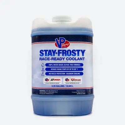 VP Racing Fuels VP Racing Fuels 2306 Stay Frosty Race-Ready Coolant 5 Gallon Pail