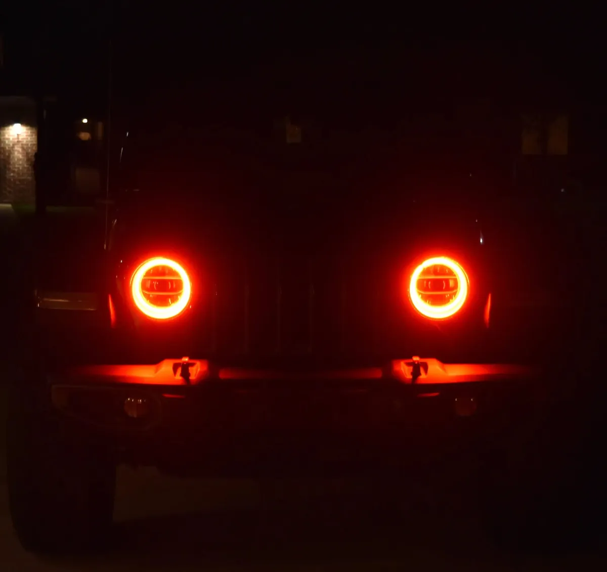ORACLE Lighting 2020-2025 Jeep Gladiator JT LED Headlight Surface Mount Halo Kit product image