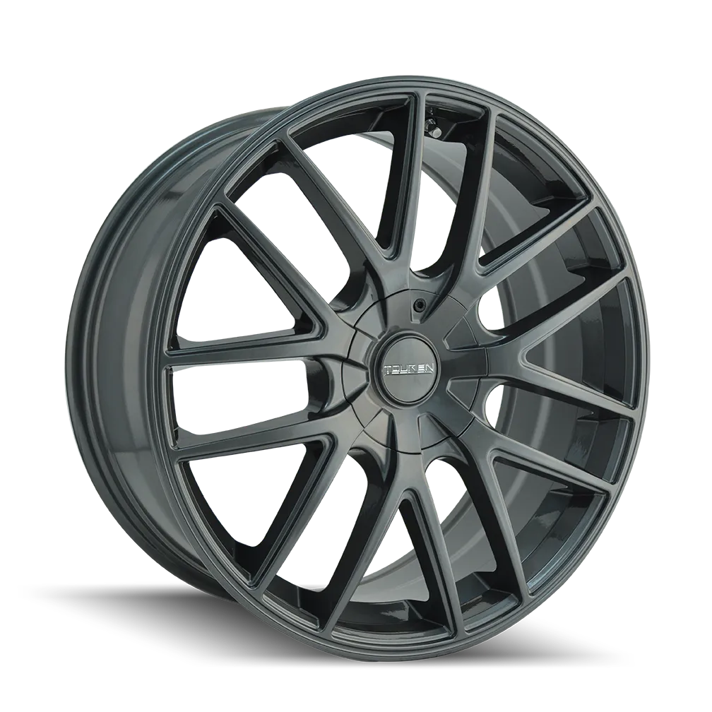 Touren Wheels TR60 3260 Matte Gunmetal 20X8.5 5-108/5-114.3 40MM 72.62MM product image