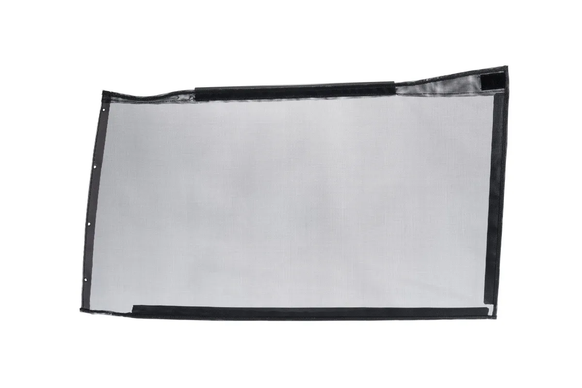 Mesh Trail Screens 2018-2024 4 Dr JLU Wrangler with Factory Soft Top 3 Piece Kit Black Mesh MasterTop product image