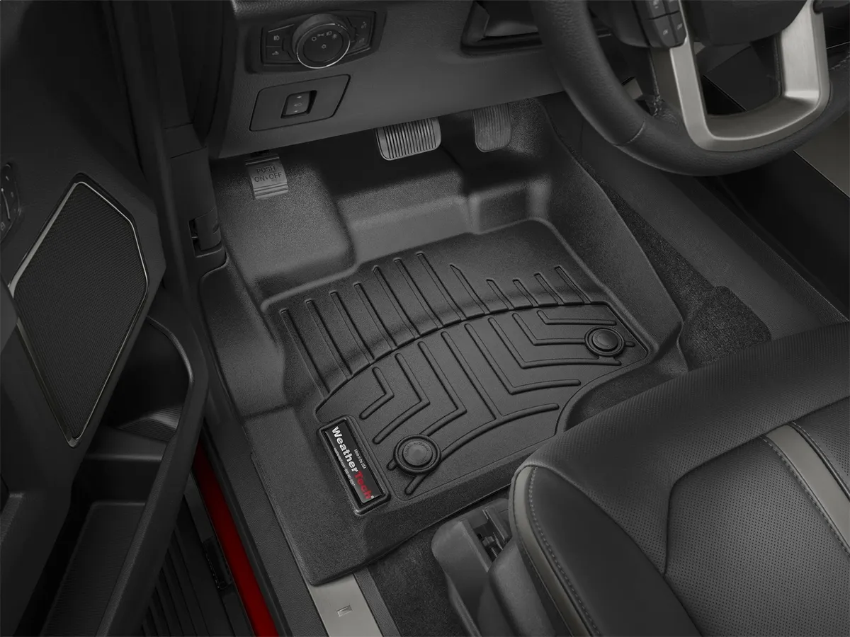 15- Ford F150 Front Floor Liners Black product image