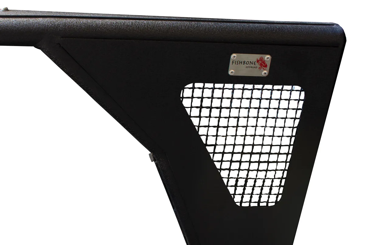Front Tube Fenders with No Flares 1997 to 2006 TJ Wrangler, Rubicon and Unlimited Fishbone Offroad product image
