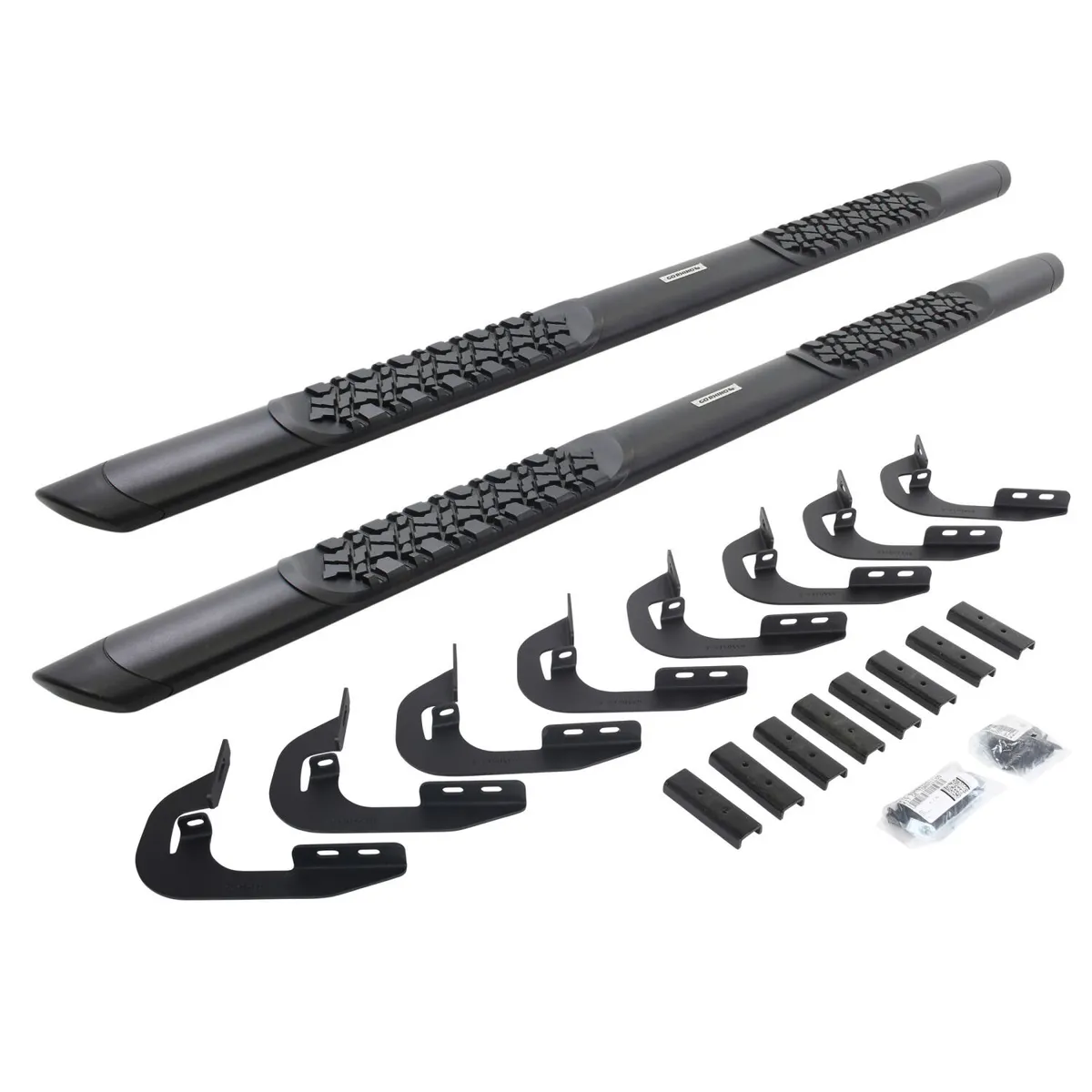 Go Rhino V3405880T - V3 Series Aluminum Side Steps with Mounting Brackets - Textured Black product image