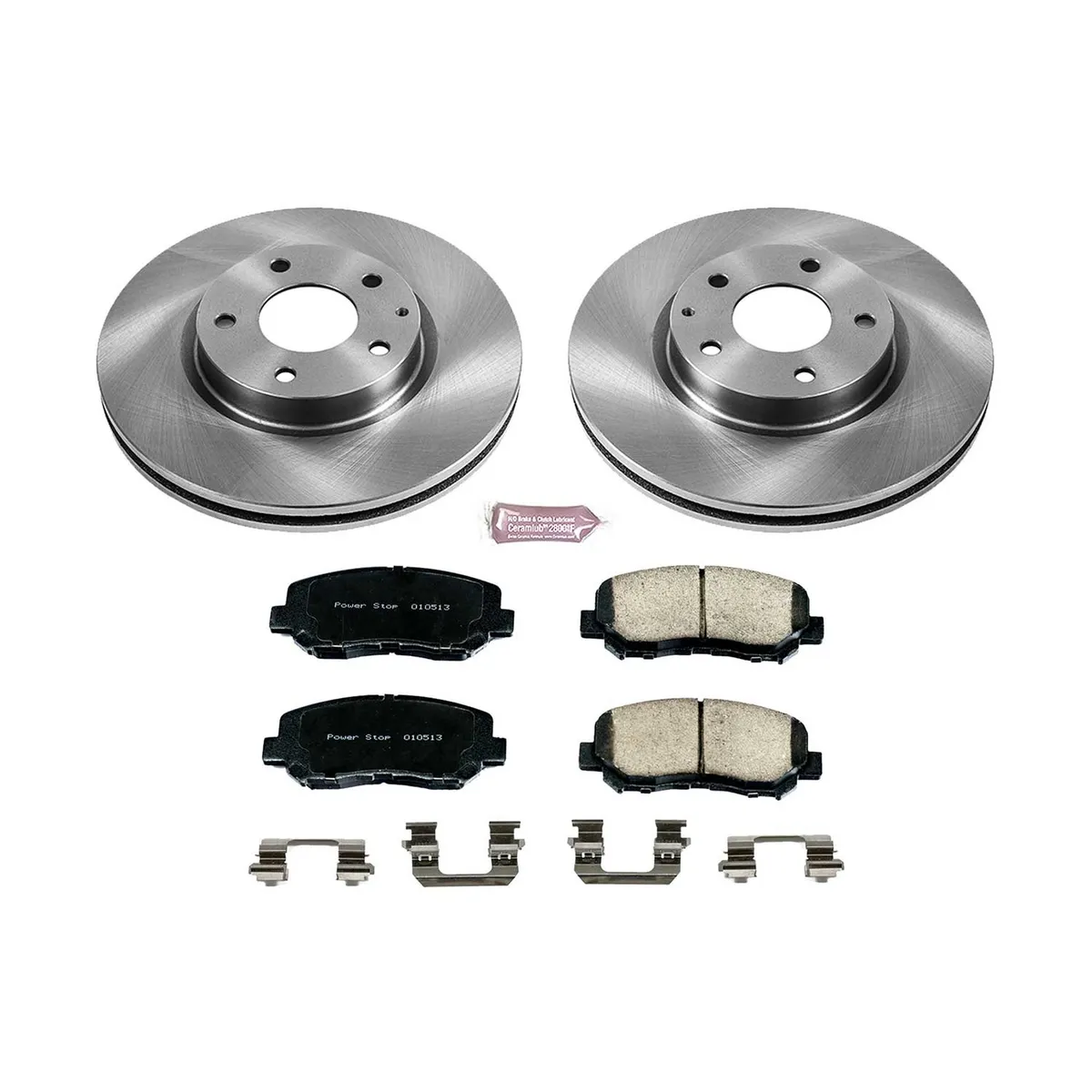 Z17 Direct Replacement Kit: Rotors; Ceramic Pads W/Hardware product image