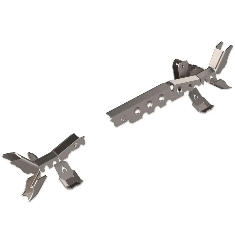 JK Apex Front Axle Armor Kit Dana 30 with Raised Trackbar For 07-18 Wrangler JK Artec Industries product image