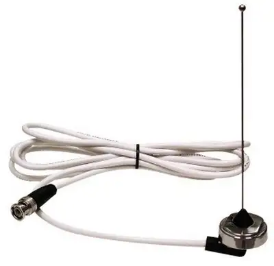 Racing Electronics Antenna Kit - Ultra High Frequency Roof Mount With Cable