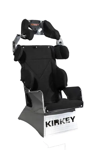 Kirkey Kirkey Racing 80 Series Seat Kit - Standard 20Â° Layback Containment Seat with Black Cover (Blemished)