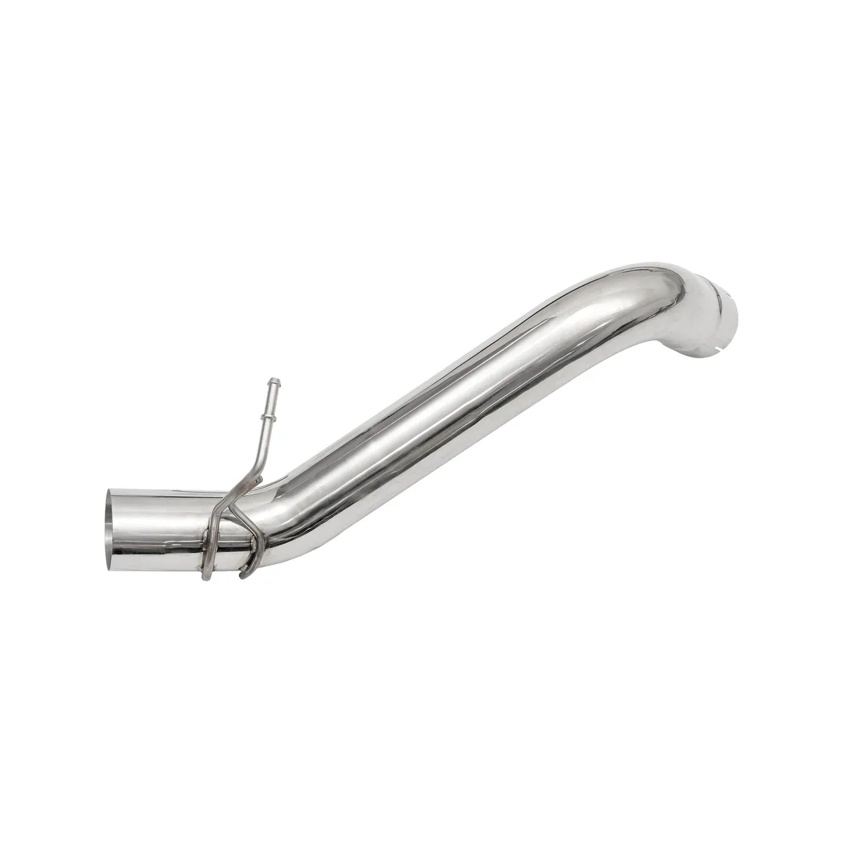 23-25 GM 3.0L Duramax 304 Stainless Steel DPF-Back Performance Exhaust Kit - Single Exit Polished Pipe Polished Tip Pacific Performance Engineering product image