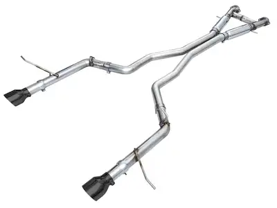 AWE Tuning AWE Track Edition Exhaust for Dodge Durango 6.4 / 6.2 SC - Diamond Black Tips