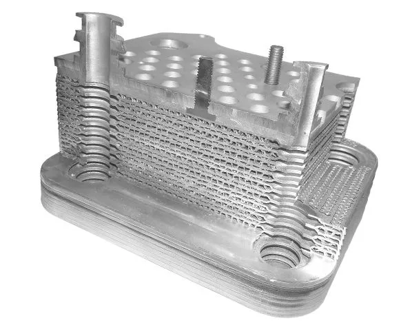 Oil Cooler W/ Gasket Kit Ford 6.0L 03-07 PPE Diesel product image