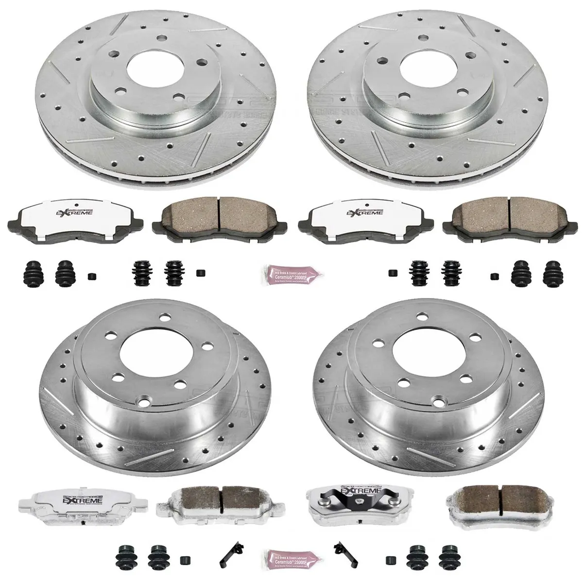 Z26 Street Brake Kit fr 2011-2014 Chrysler 200 2007-2010 Chrysler Sebring 2008-2014 Dodge Avenger product image