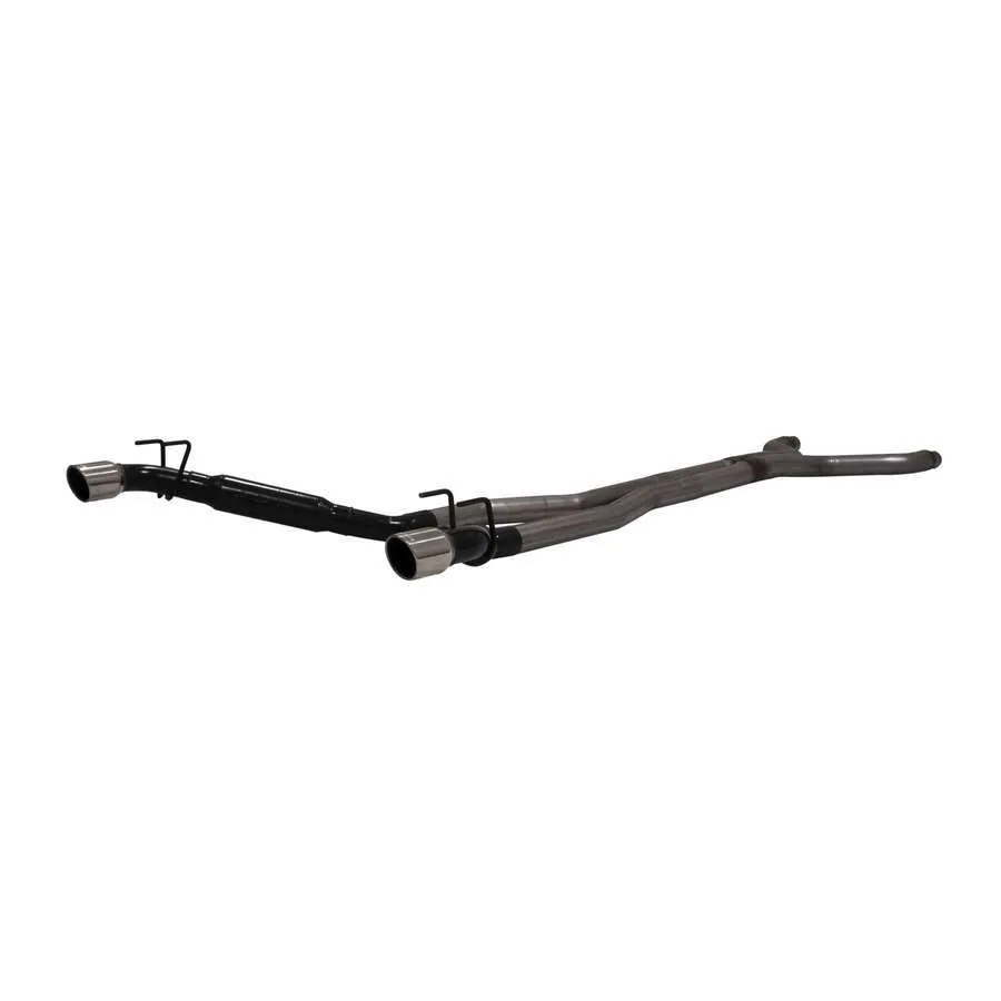 Flowmaster 10-13 Chevy Camaro SS Without ground Effects Package 6.2L V8 3.00in Mandrel Bent Tubing Outlaw Series Mufflers Scavenger X-Pipe 4.00in Logo Embossed Tips Outlaw DOR 409S Stainless Steel. (Will Not Fit Convertibles)