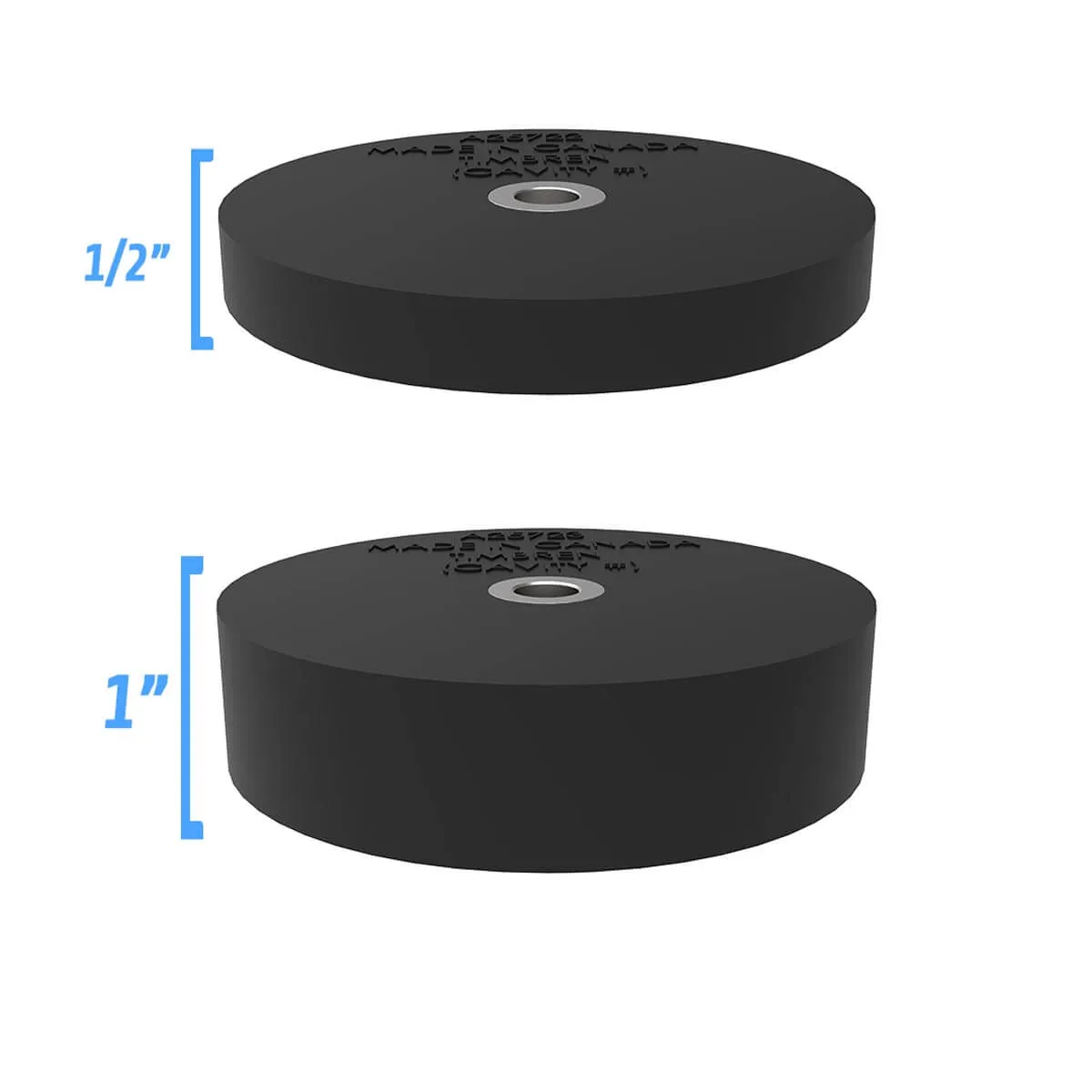 Spacer Kit for TORTUN4 - Includes two 1 spacers two 12 spacers and all necessary hardware product image