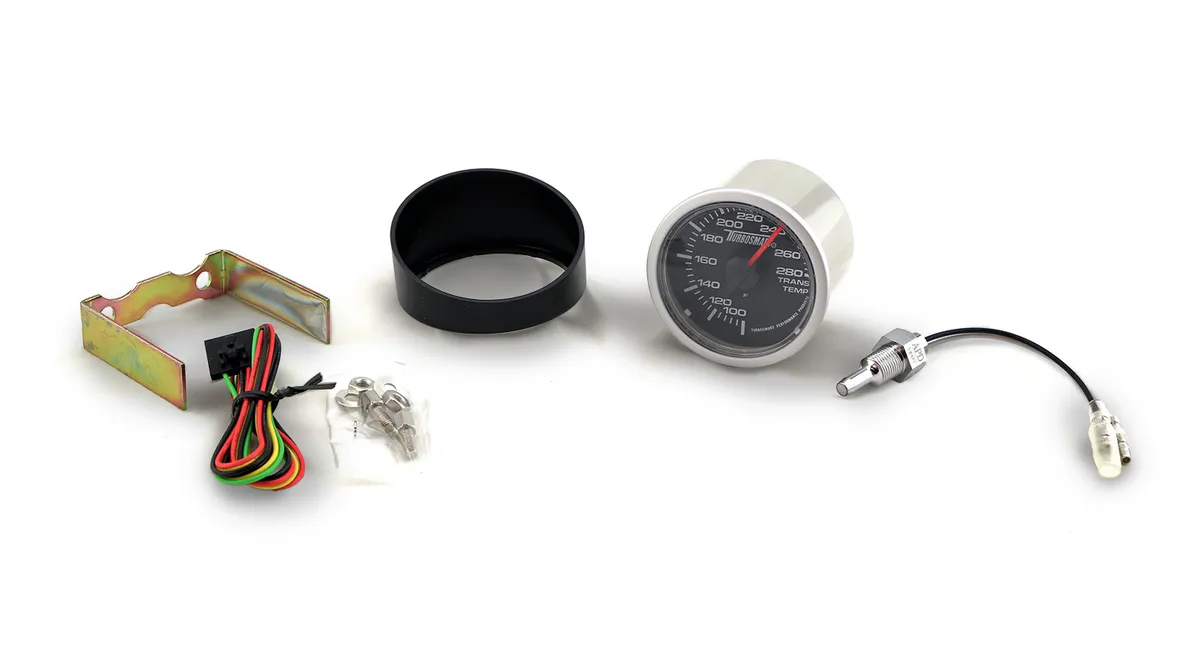 TurboSmart USA Transmission Temperature Gauge - Electric - 100-280°F