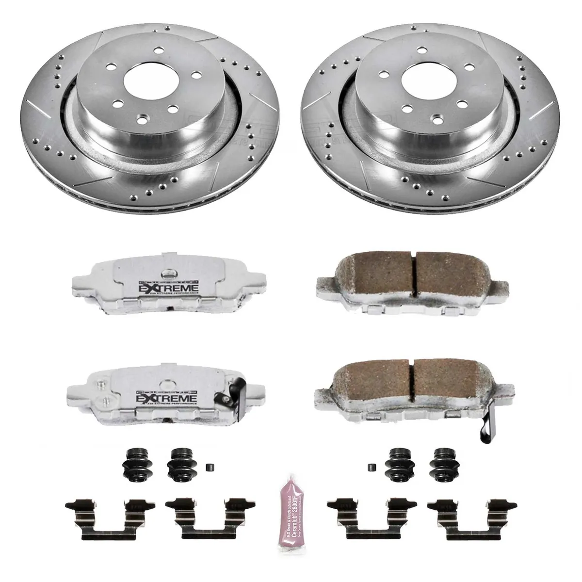 Z26 Street Brake Kit Rear 2007-2008 Infiniti G35 2008-2013 Infiniti G37 2011-2013 Infiniti G37 x product image