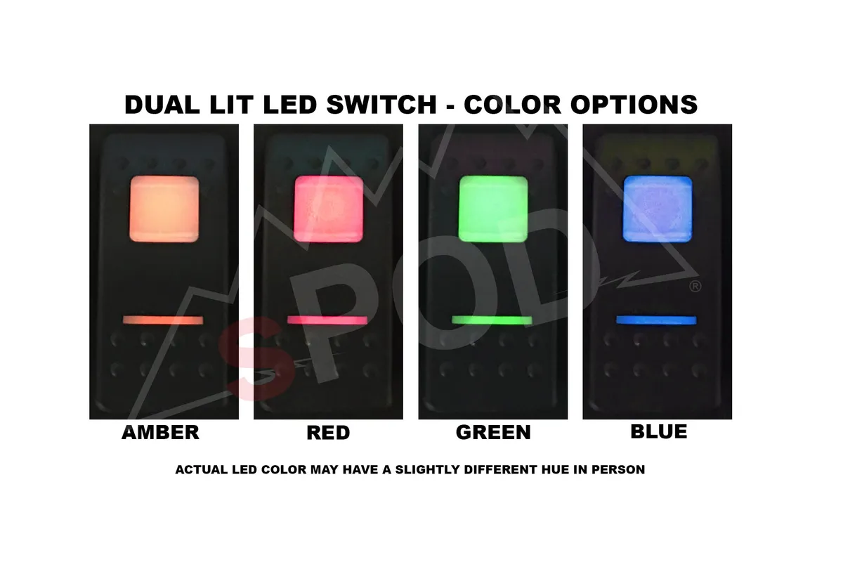 sPOD SourceLT Modular w/ LED Switch Panel and 36in Battery Cables - Amber product image