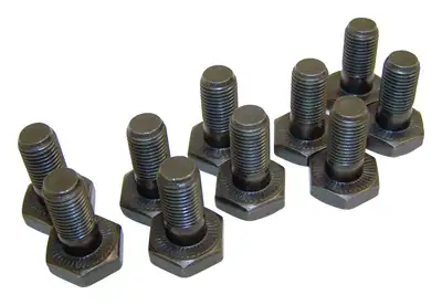 Crown Automotive Jeep Replacement 1987-1990 Cherokee XJ w/ Model 44 Rear Axle; 10 Included 1986-1992 Comanche MJ w/ Model 44 Rear Axle; 10 Included 1999-2001 Grand Cherokee WJ w/ Model 44 Rear Axle; 10 Included; 3/8in Long 1987-1995 Wrangler YJ w/ Model 44 Rear Axle; 10 Included; 3/8in