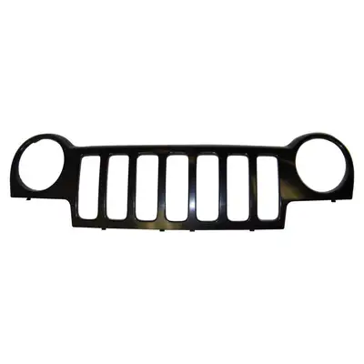 Crown Automotive Jeep Replacement Grille; Front; Black; Paintable;