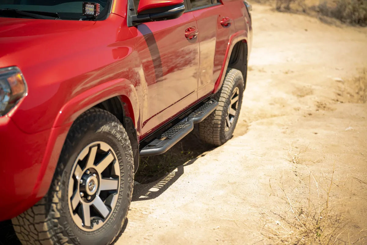 DV8 Offroad 2010-2024 Toyota 4Runner OE Plus Side Steps - SRTF3-01 product image
