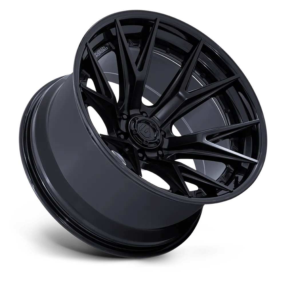 Fuel Wheels | Catalyst | Matte Black w/ Gloss Black Lip product image