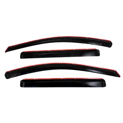 TrailFX Tfx Inchannel Wndw Vents Smoke 4pc