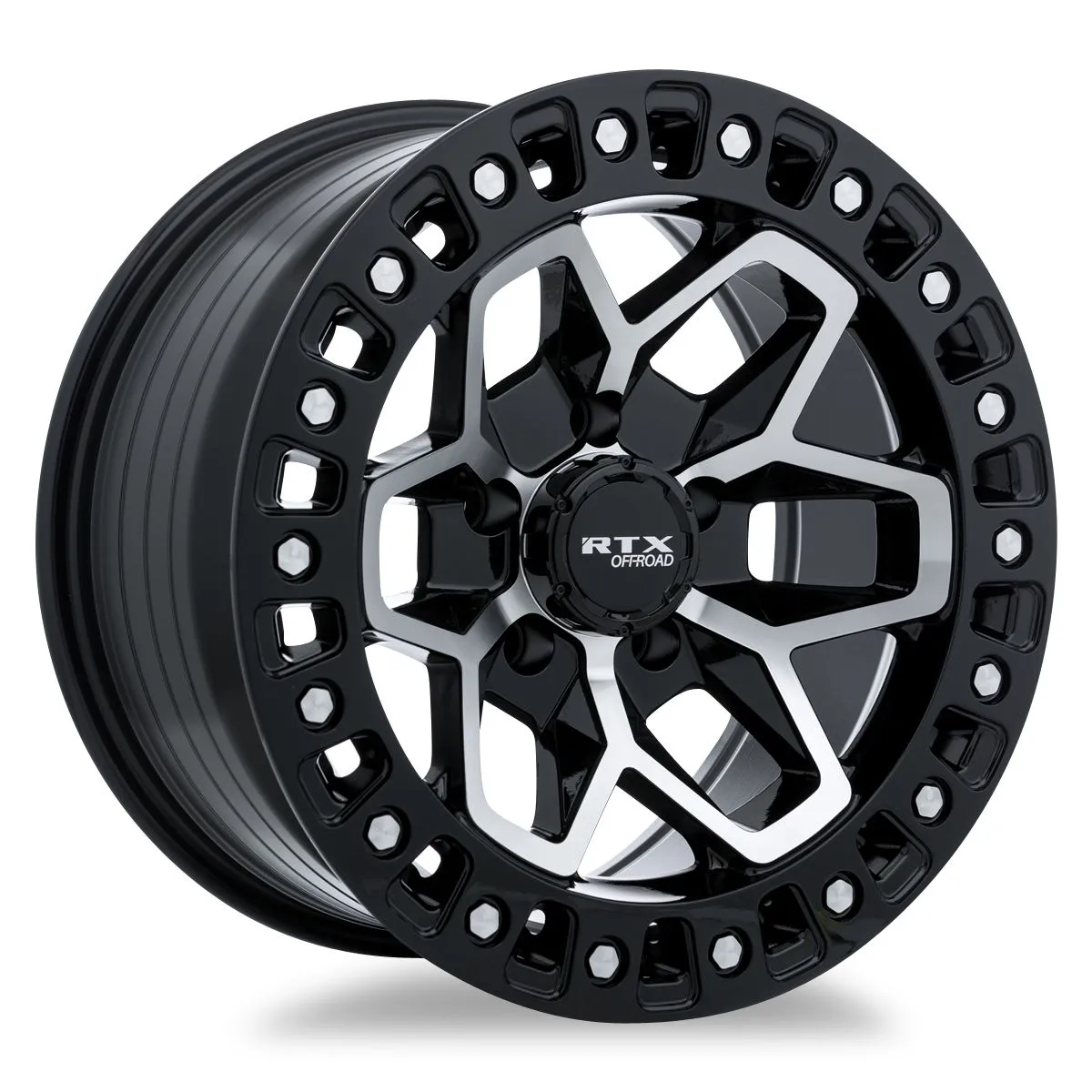 Zion 17x9 5x127 Et15 Cb71.5 Gloss Black Machined product image