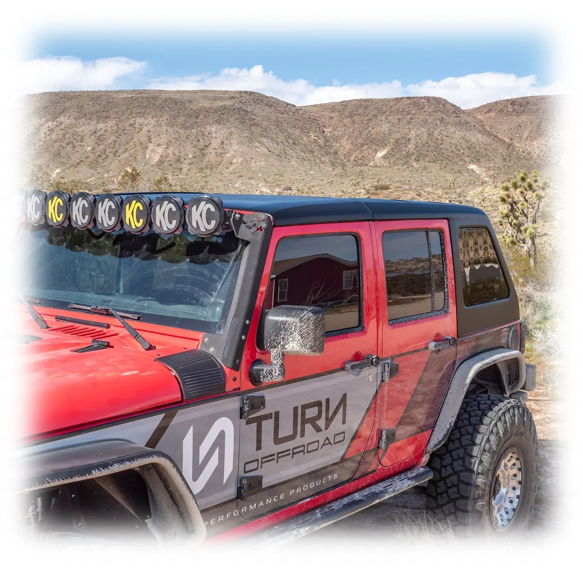 Fastback Hard Top for Jeep Wrangler JK Unlimited 4-Door product image