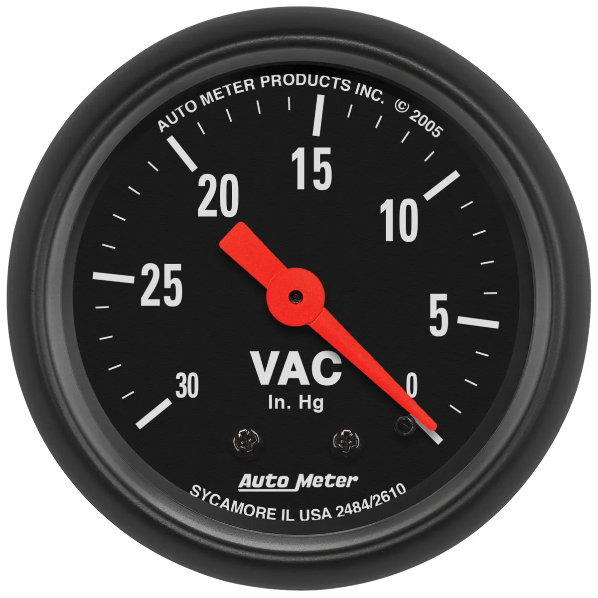 Gauge, Vacuum, 2 1/16", 30inHg, Mechanical, Z Series product image