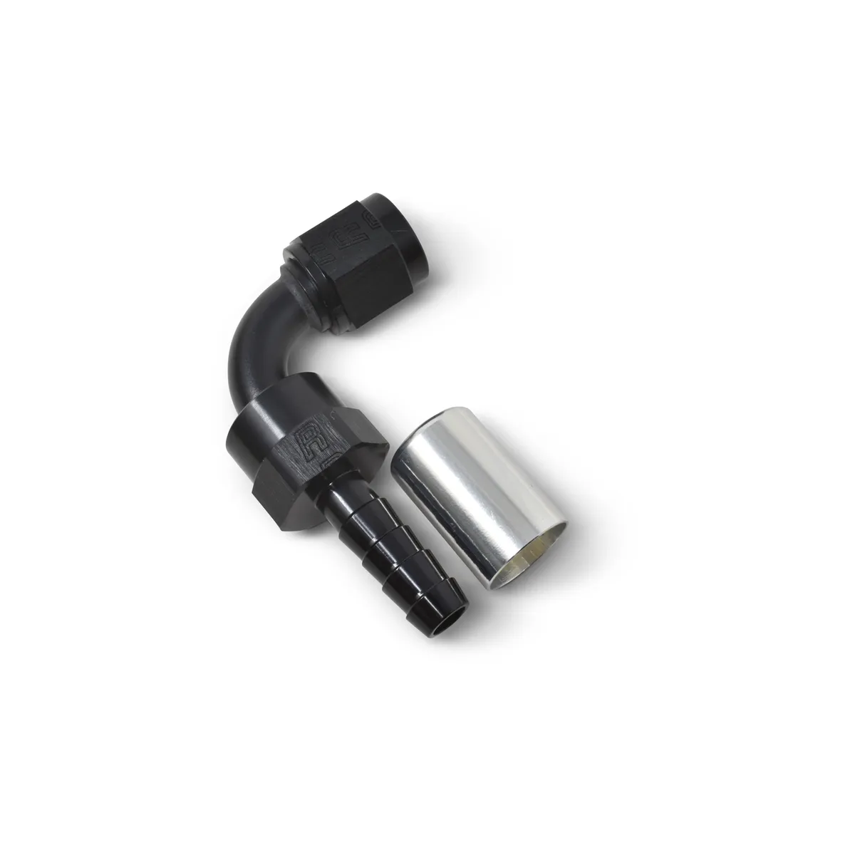 #12 90 Deg Hose Fitting P/C Crimp-On product image
