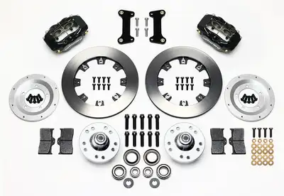 Wilwood Brakes 1982 - 1992 Chevrolet, Pontiac Forged Dynalite Big Brake Front Brake Kit (Hub) - 140-11275