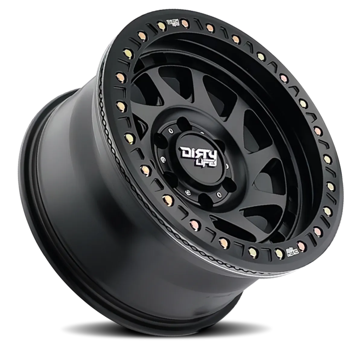 Dirty Life Race Wheels Enigma Race 9313 Matte Black 17X9 8-170 -12Mm 125.2Mm product image