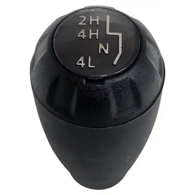 Crown Automotive Jeep Replacement Crown Automotive Jeep Replacement 52060451AF Transfer Case Shift Knob for 2007-2018 Jeep JK Wrangler w/ Vinyl Shift Knob