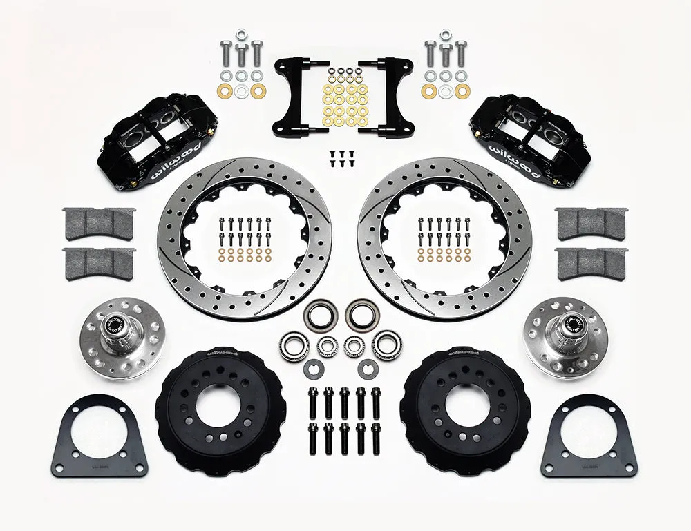 Wilwood FNSL6R Front Hub Kit 12.88in Polished TCI-IFS 71-78 Pinto Based product image