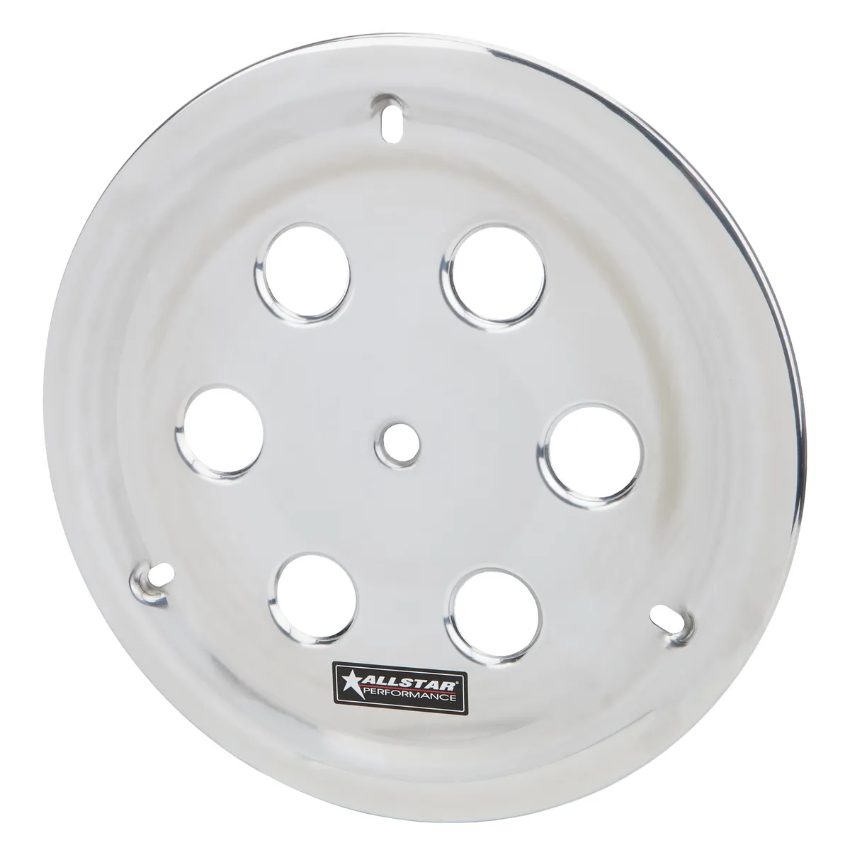 Allstar Performance Aluminum Wheel Cover Weld Multi Hole Polished
